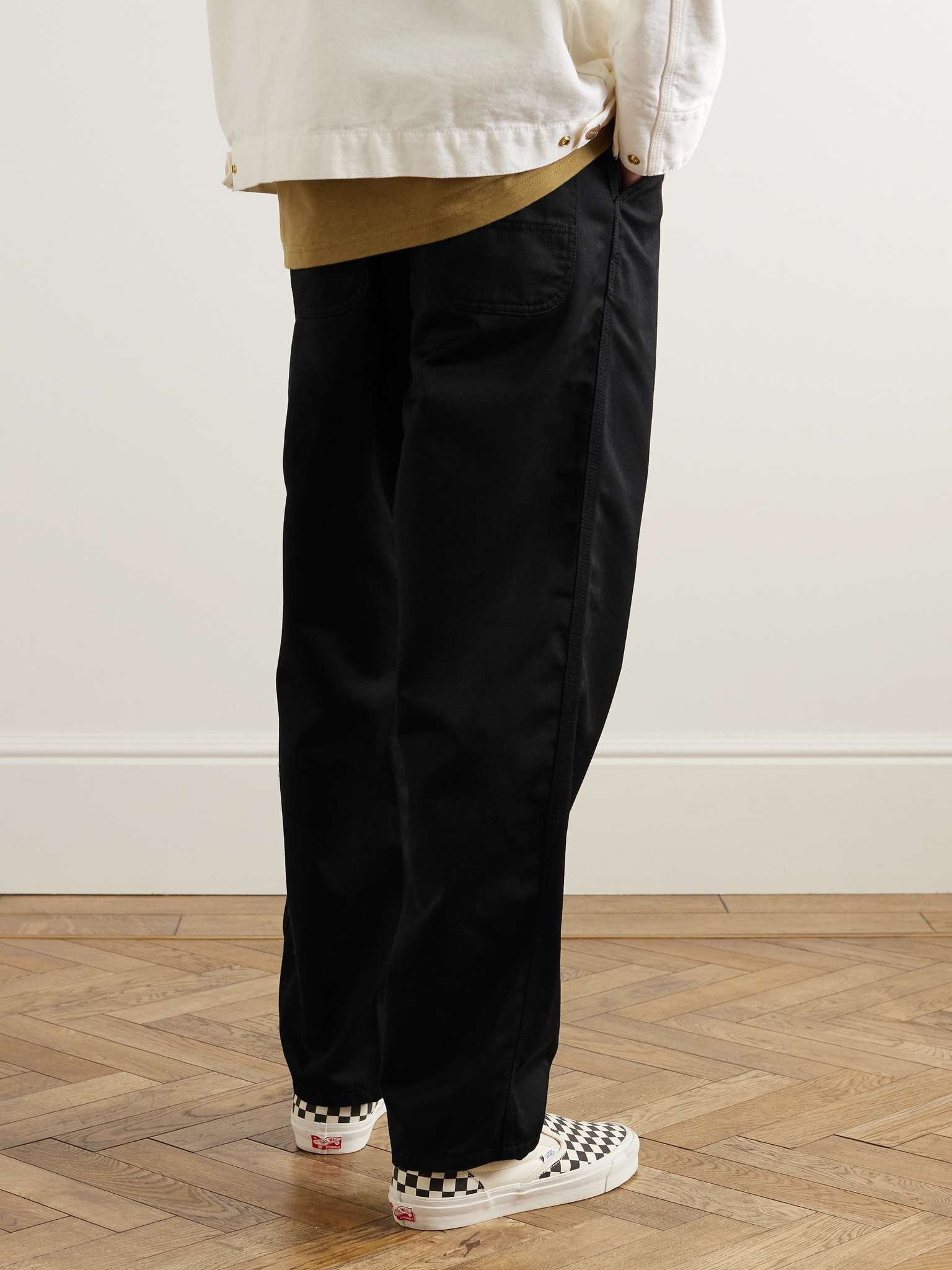 Straight-Leg Twill Trousers - 3