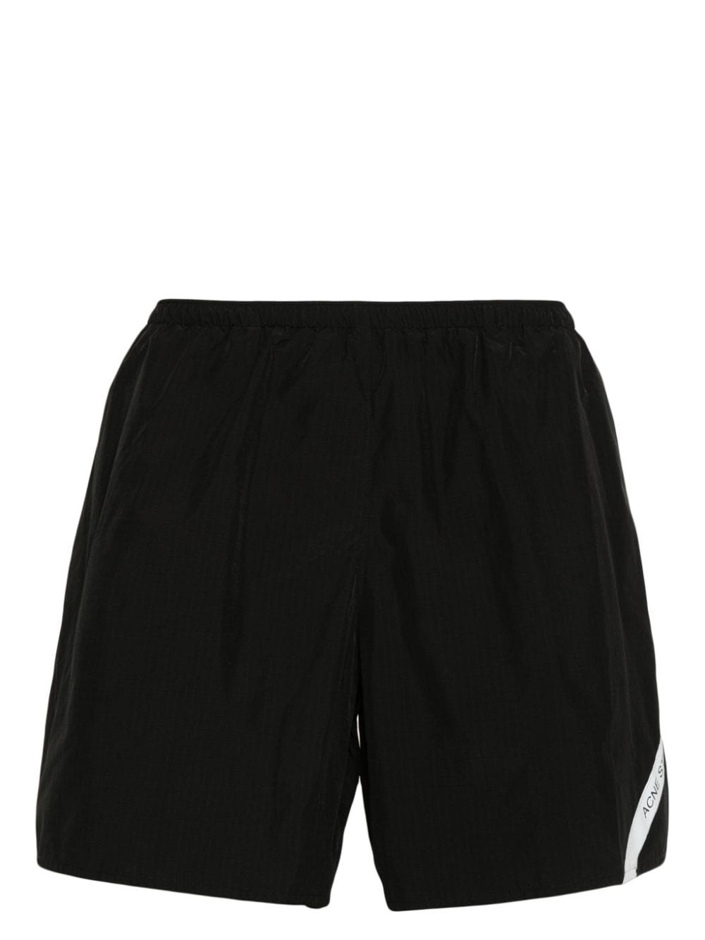 elasticated-waist swim shorts - 1