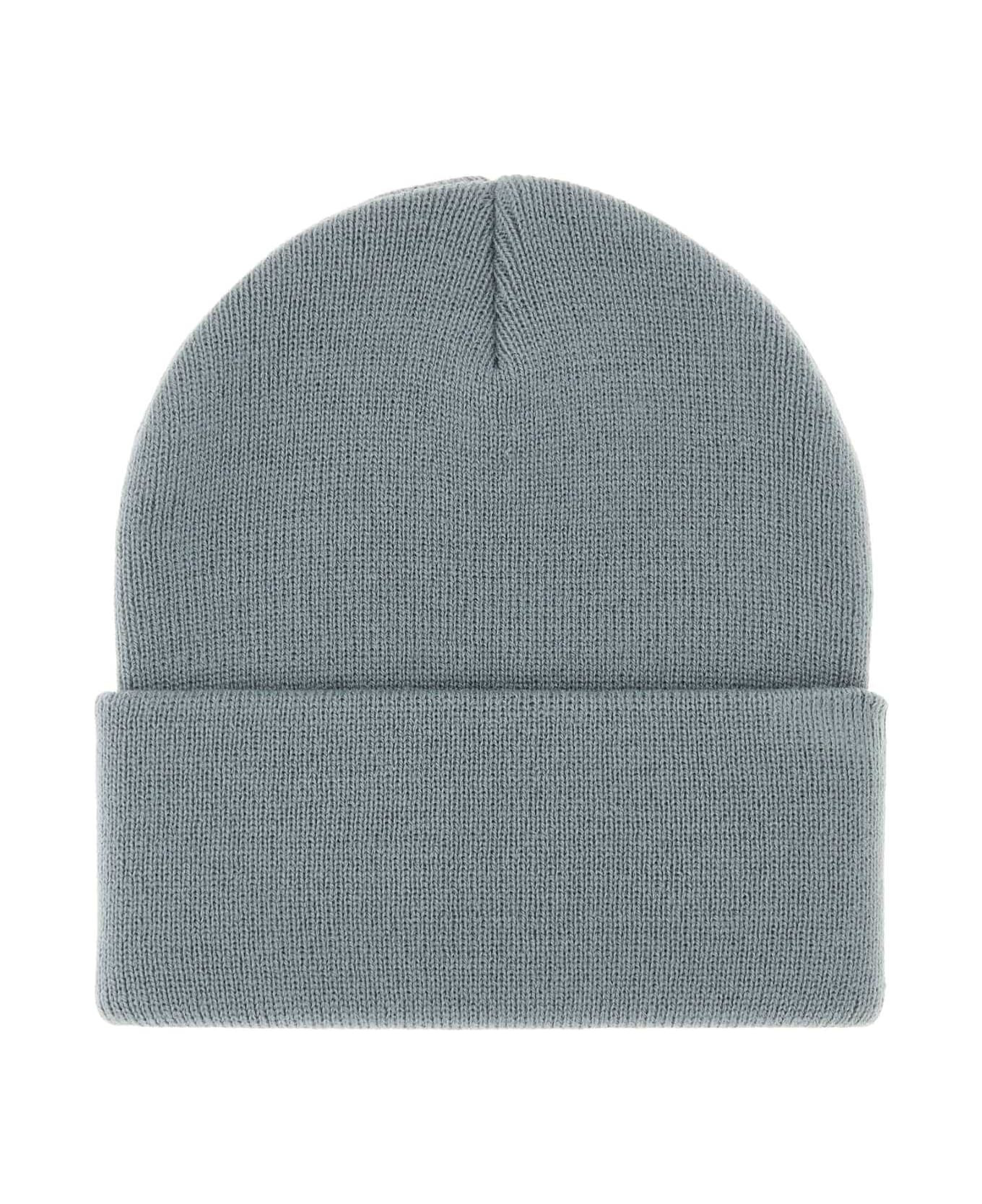Powder Blue Acrylic W Ashley Beanie - 2