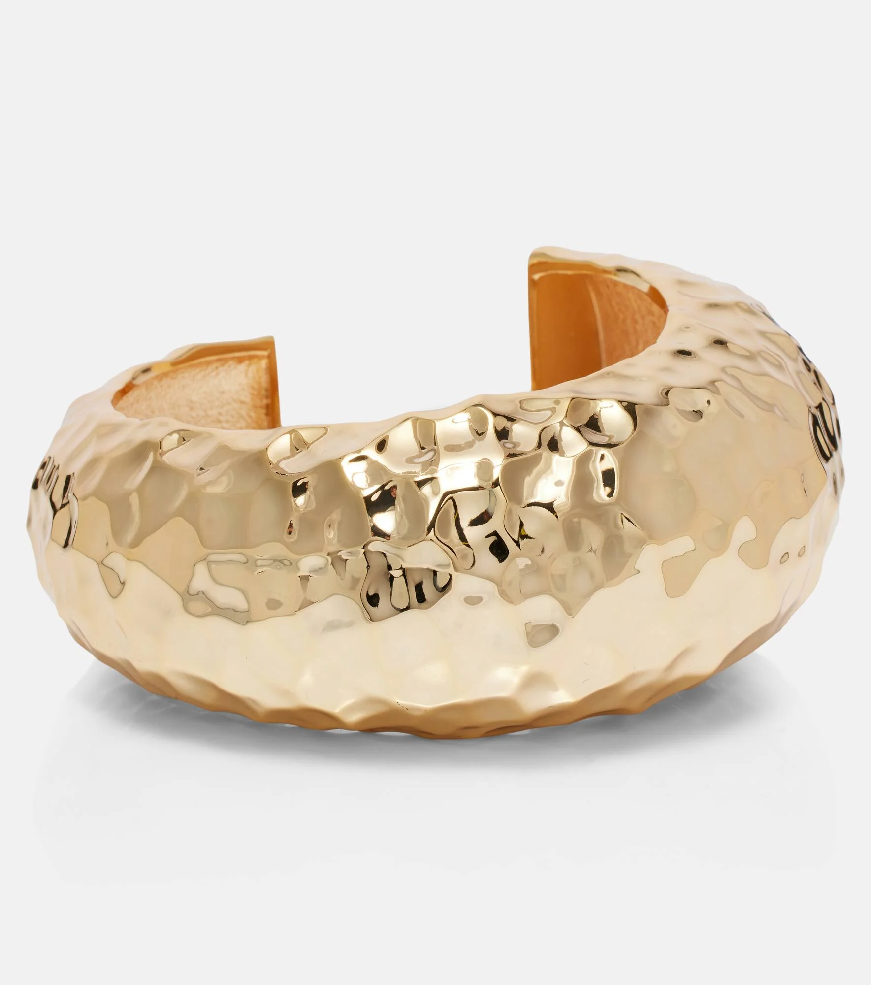Gold-plated cuff bracelet - 1