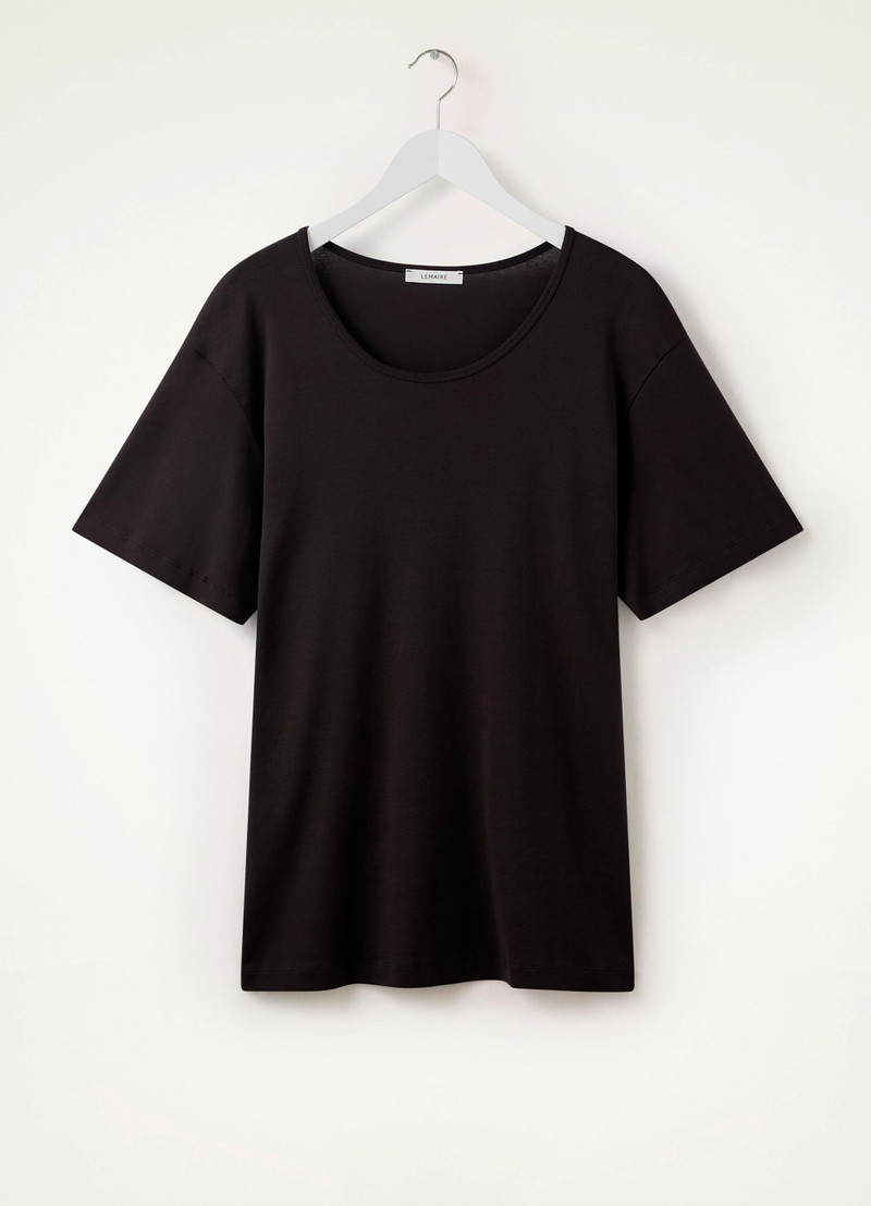 RIB U NECK T-SHIRT
RIB JERSEY 1