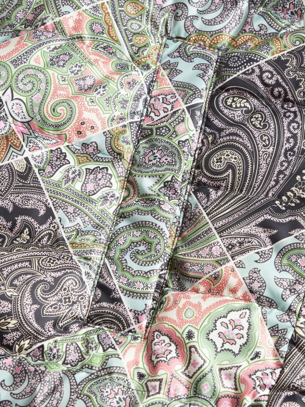 paisley-print goose-down puffer jacket - 5