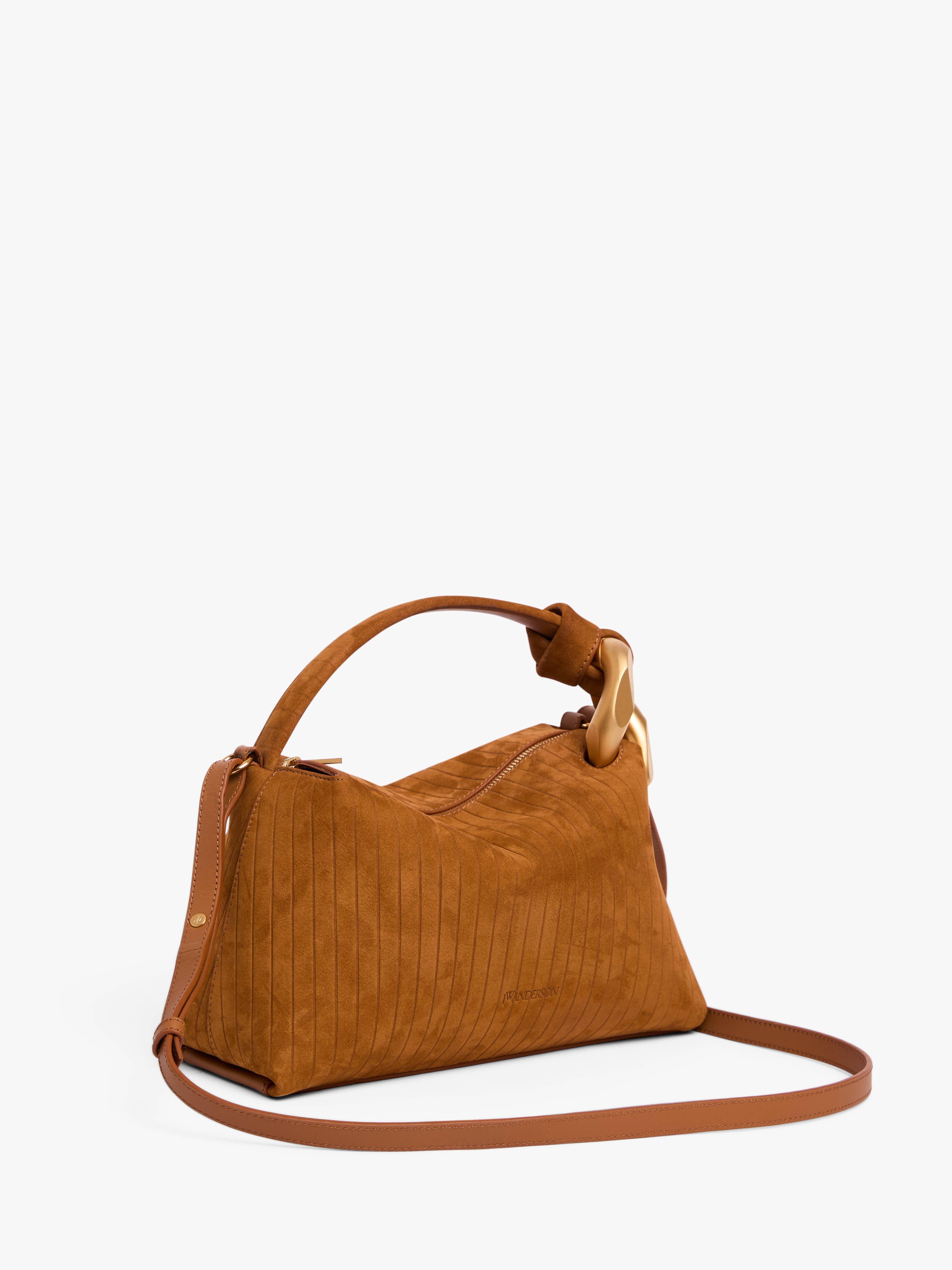 JWA CORNER BAG - SUEDE TOP HANDLE BAG - 3