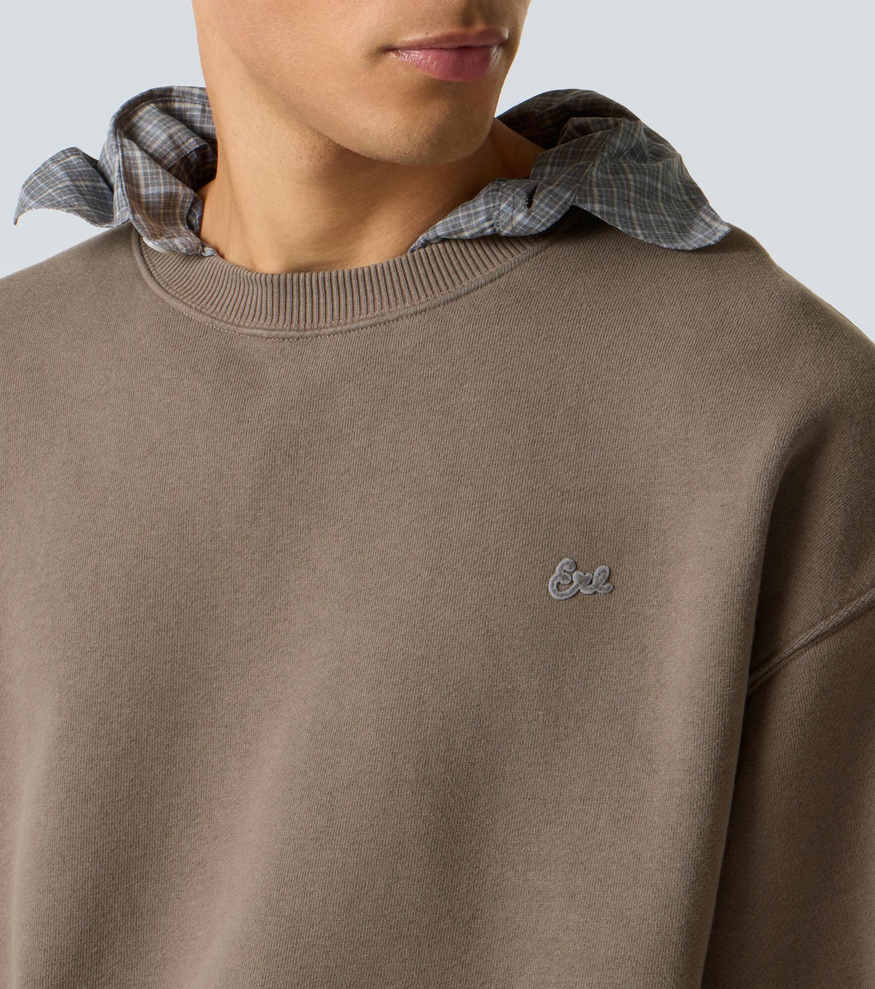 Cotton jersey sweatshirt - 6