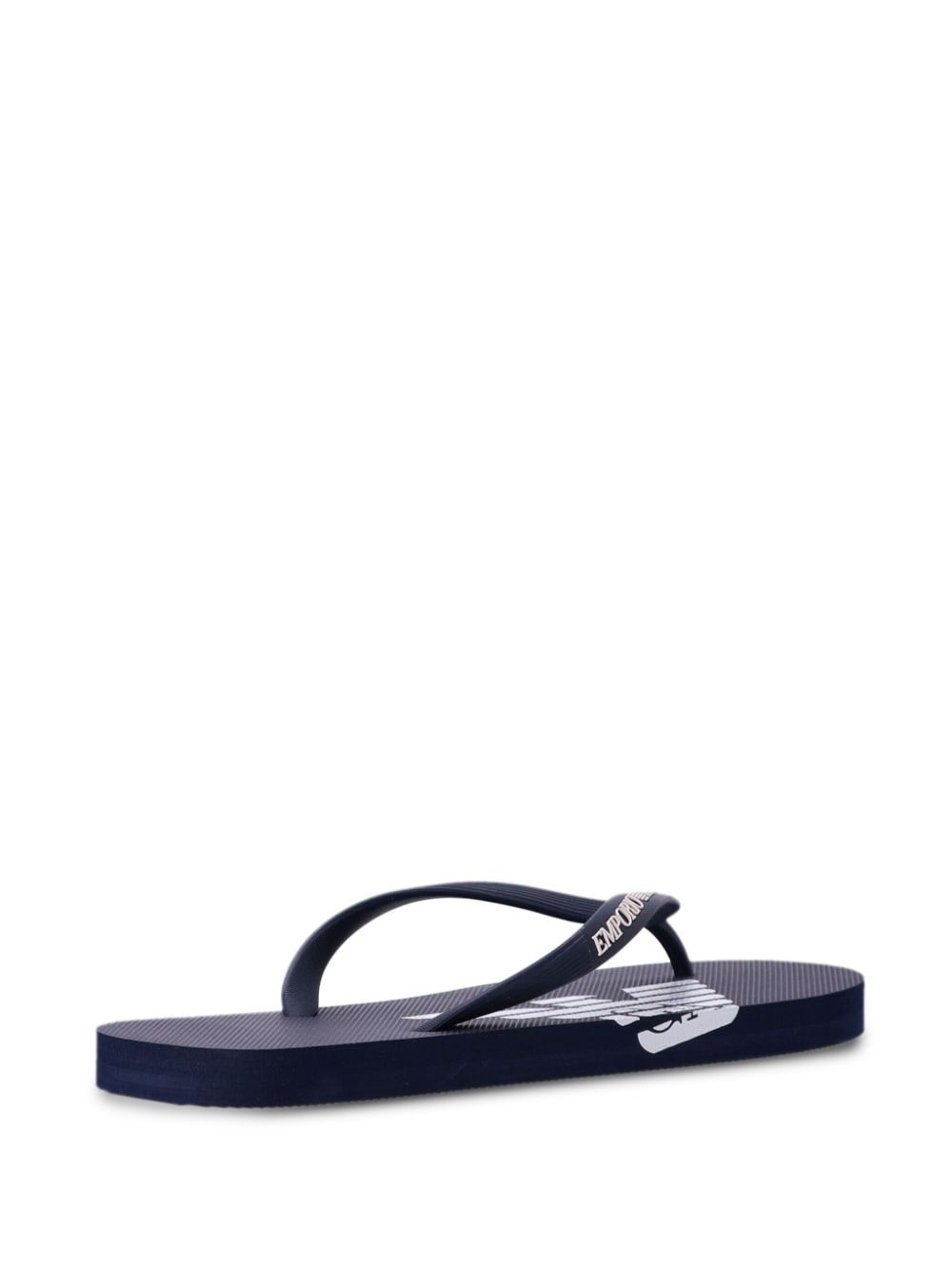 logo-print flip flops - 3