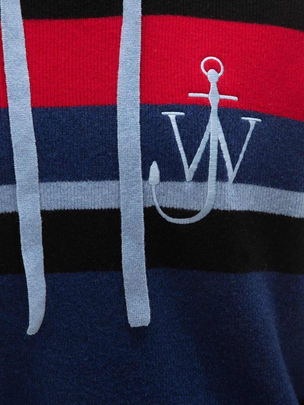 striped logo hoodie - 5