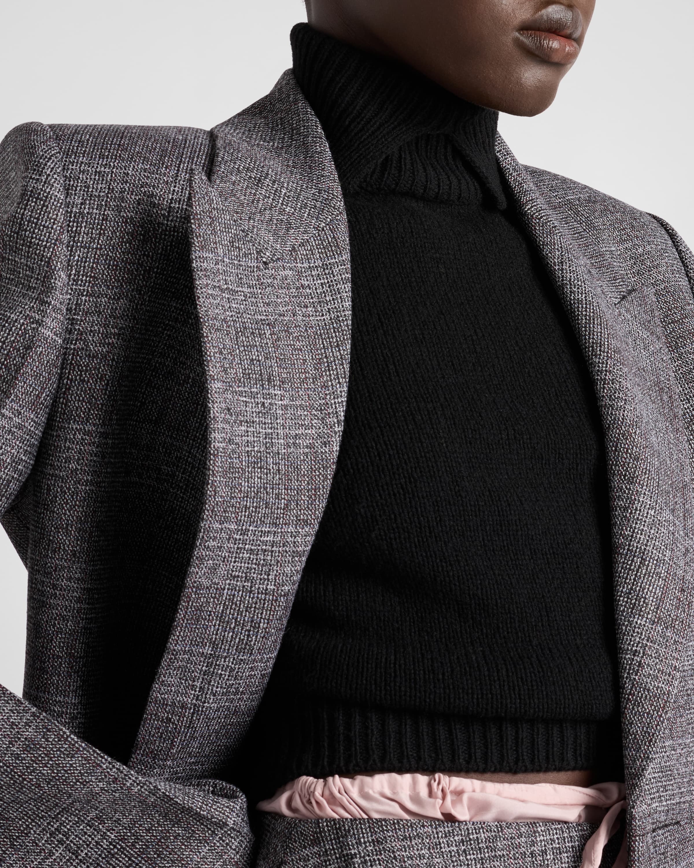 Cashmere turtleneck vest - 5