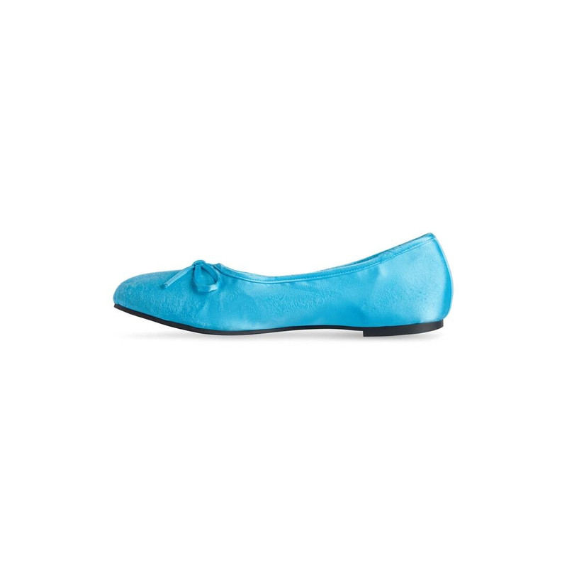 BALENCIAGA Men's Leopold Ballerina in Turquoise outlook