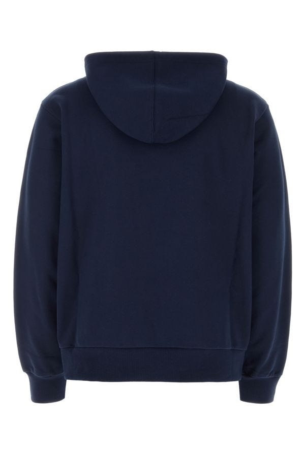 Midnight blue cotton sweatshirt - 2