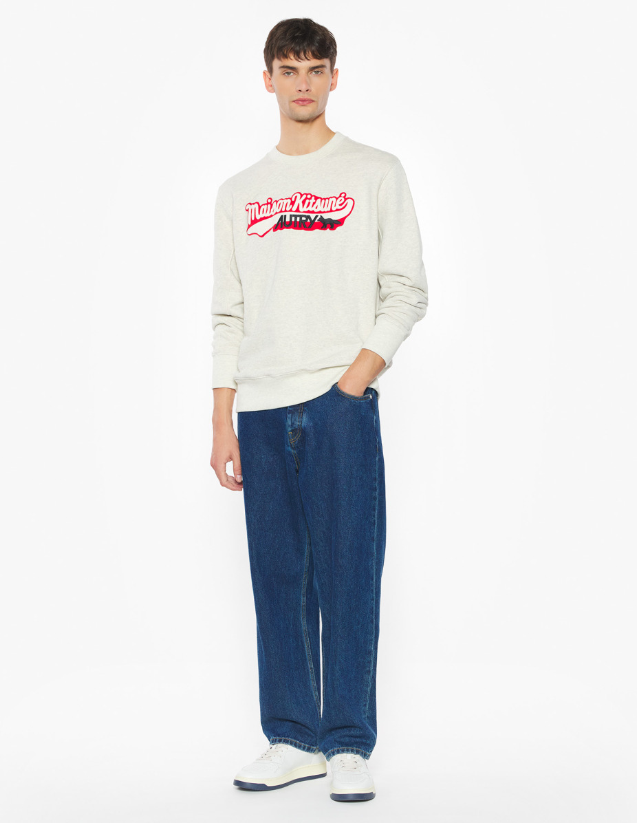 MAISON KITSUNE x AUTRY VARSITY SWEATSHIRT - 2