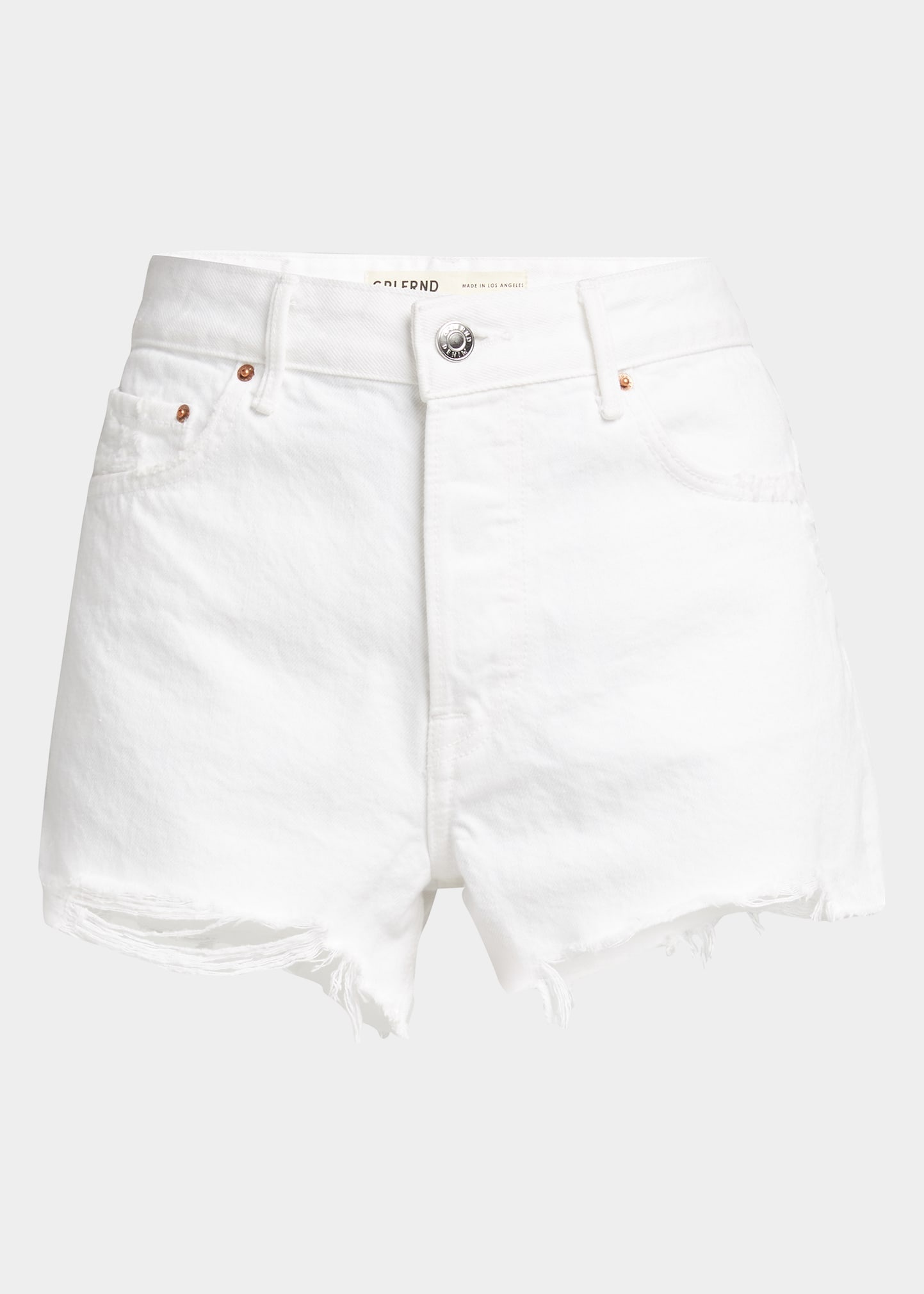 Helena High-Rise Cut-Off Shorts - 1