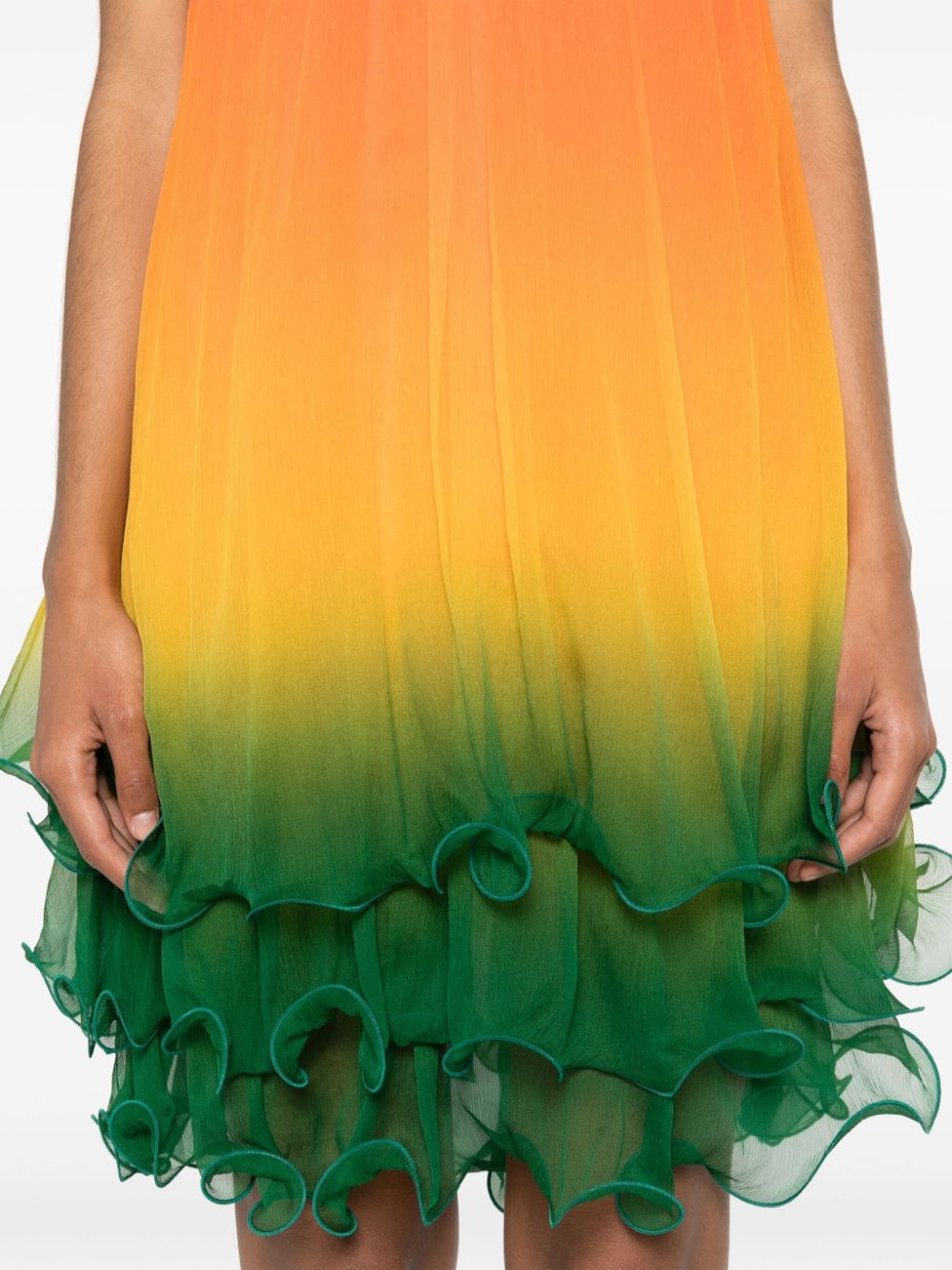 Rainbow Gradient midi dress - 5