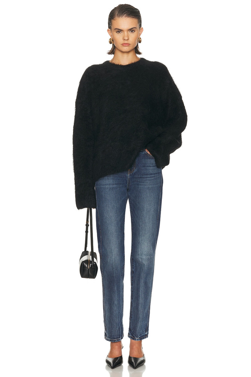 TOTEME Boxy Alpaca Knit Sweater outlook