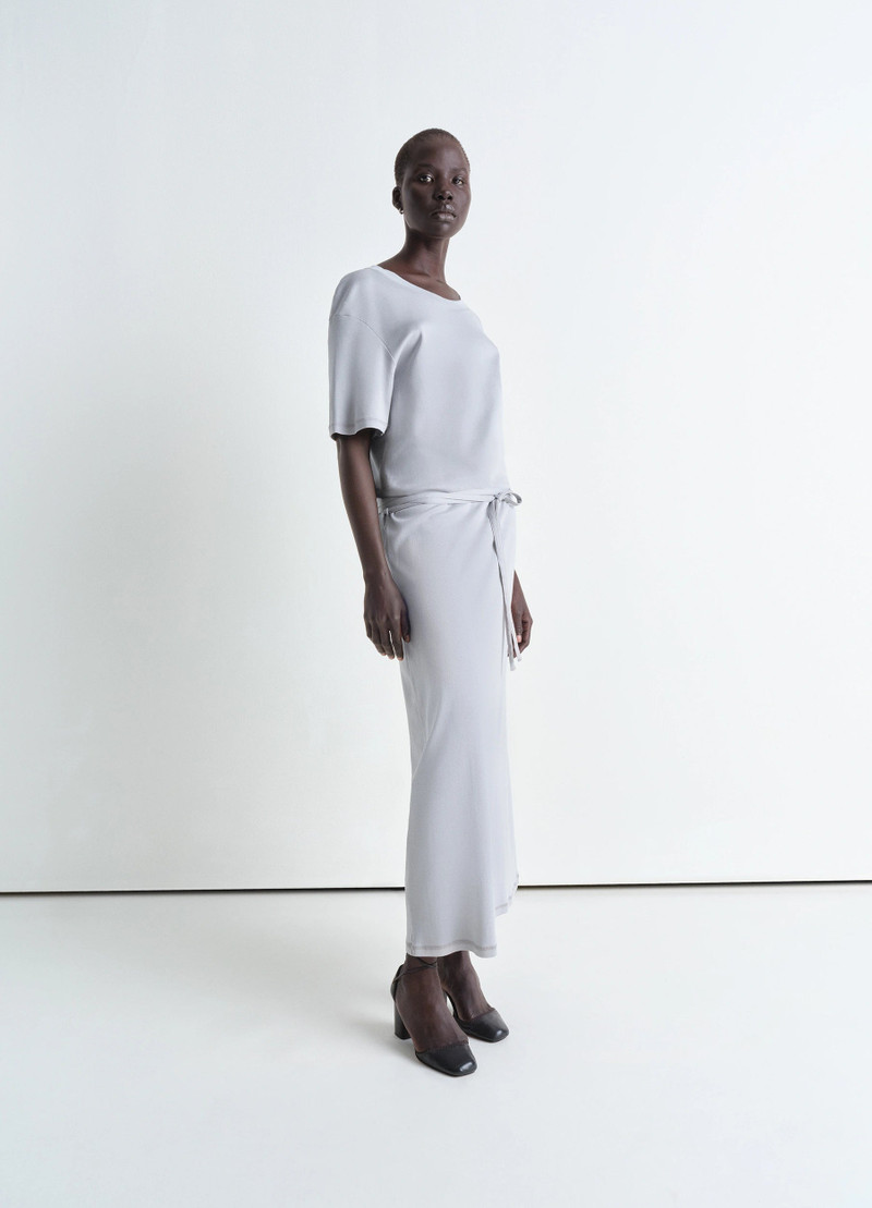 Lemaire BELTED RIB T-SHIRT DRESS outlook