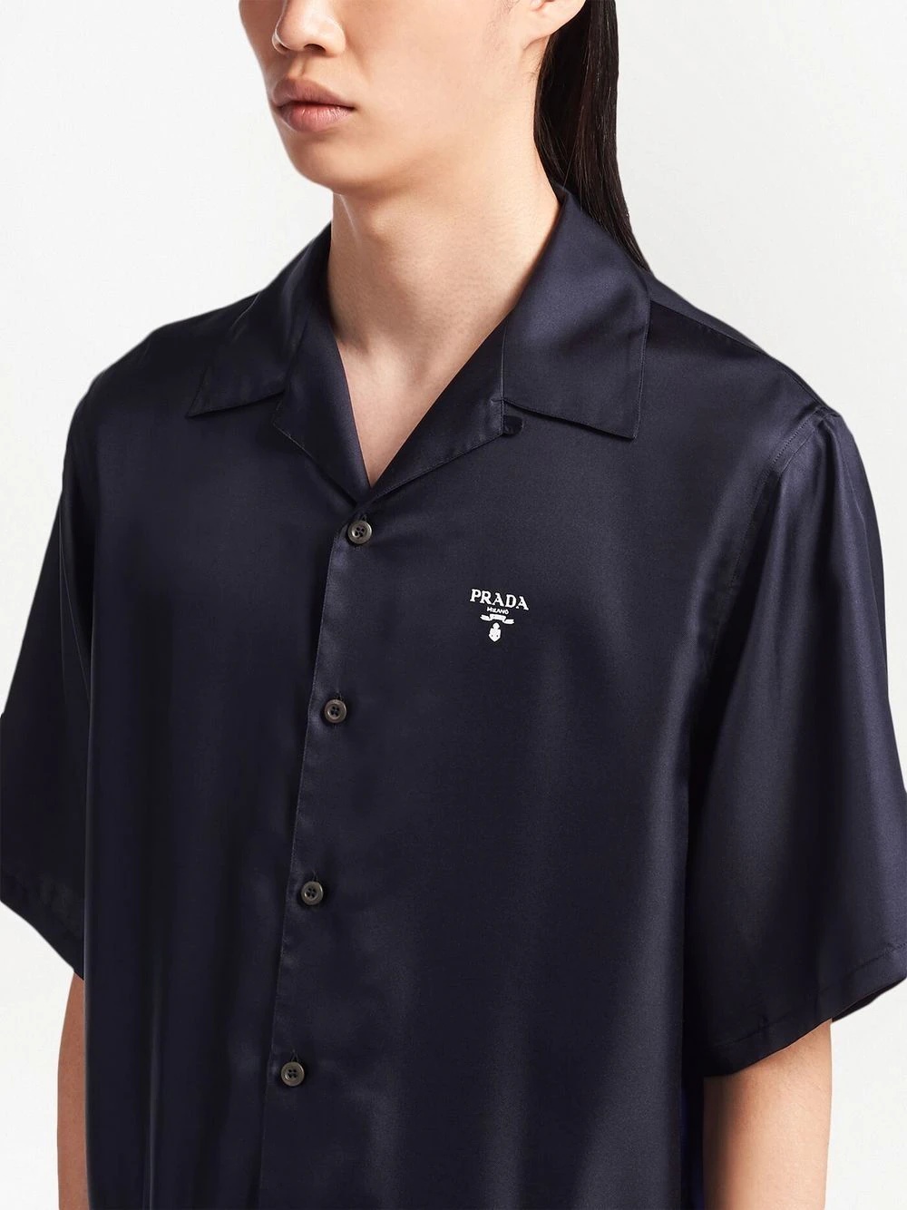 logo plaque short-sleeve shirt - 5