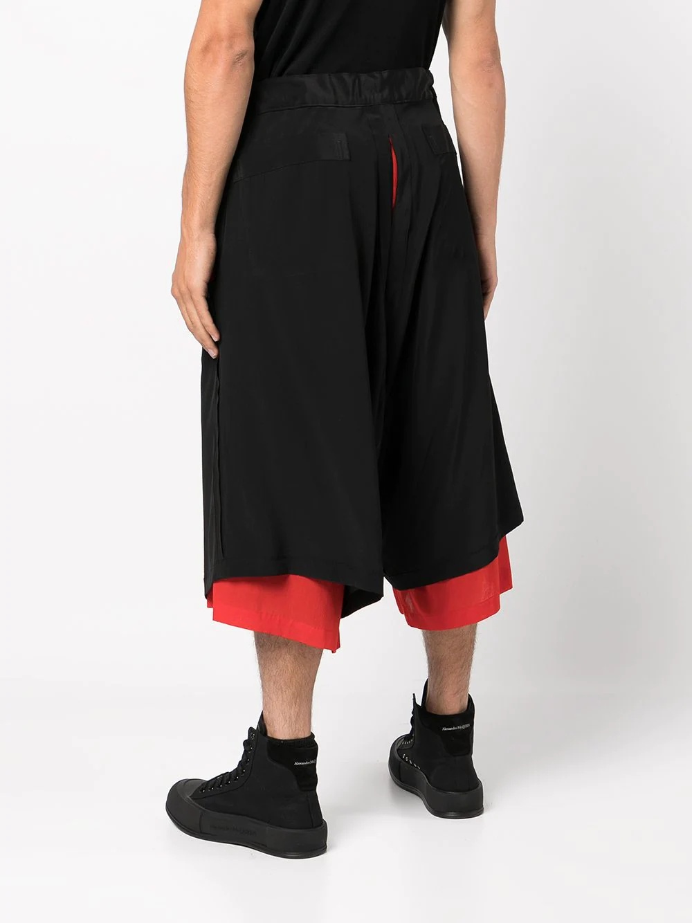 oversized cropped trousers - 4