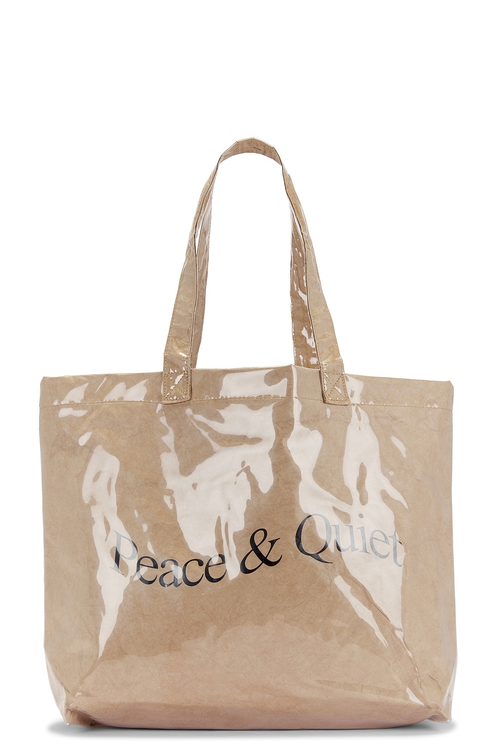 Wordmark Pvc Kraft Tote Bag - 1