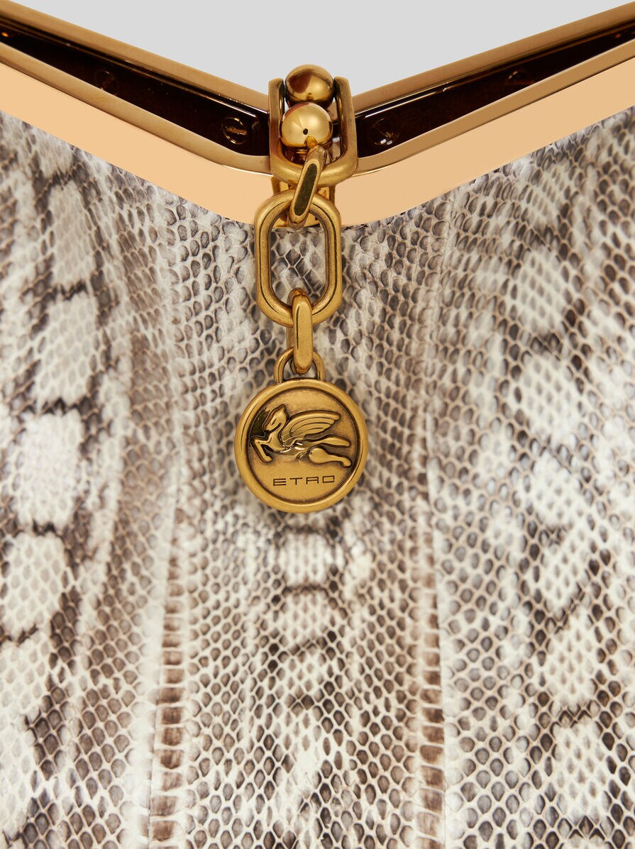 MEDIUM VELA BAG IN ELAPHE LEATHER - 7