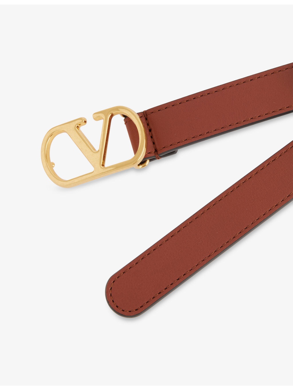 VLogo Signature Leather Belt - 2