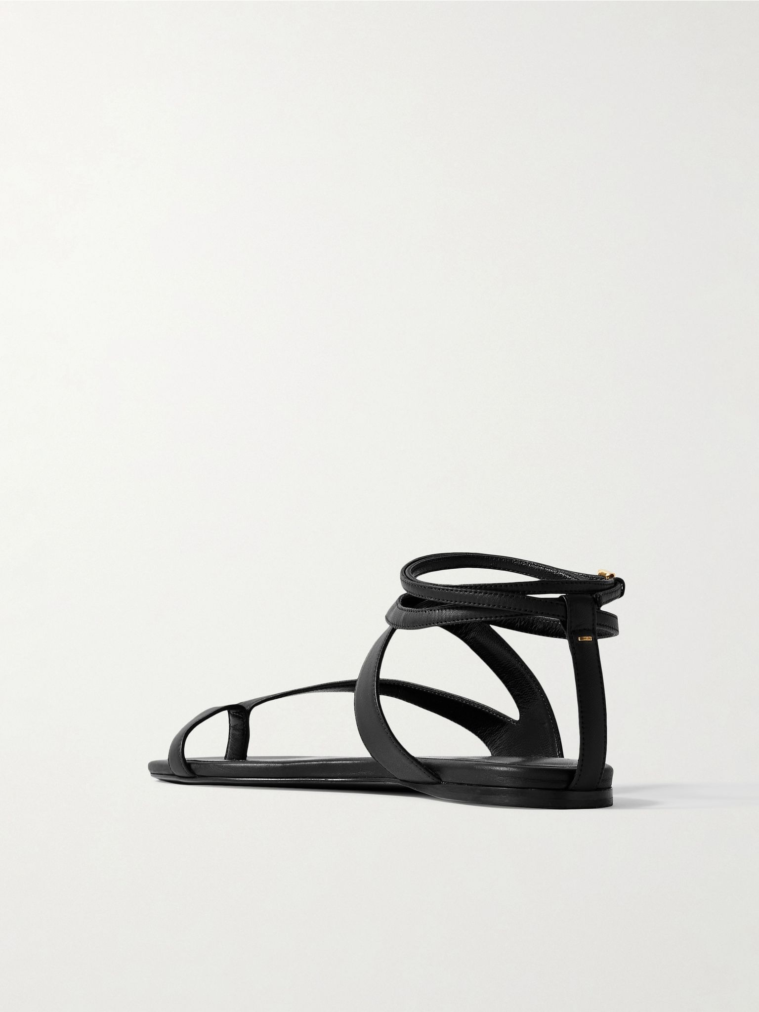 Aimee leather sandals Black - 3