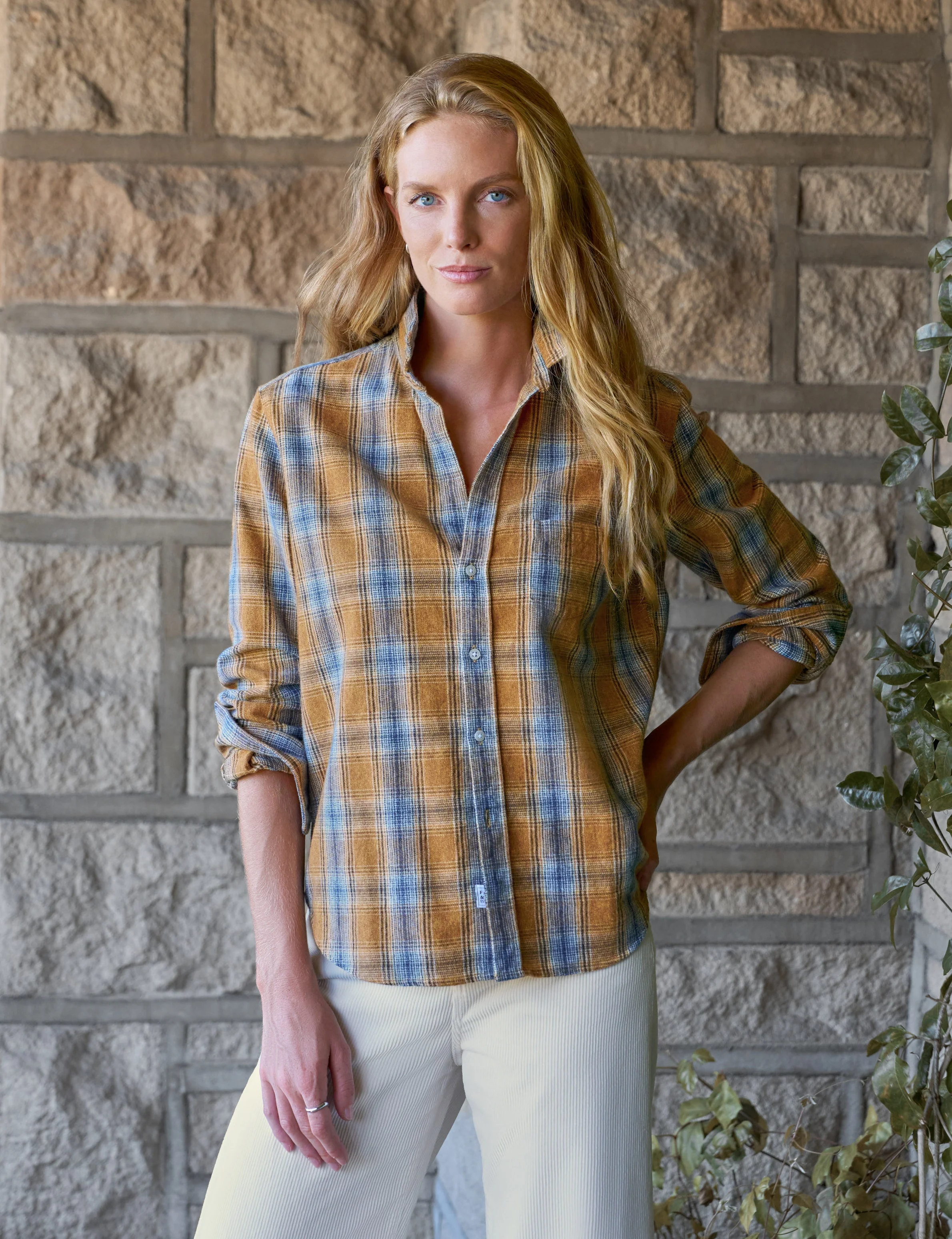 Relaxed Button-Up Shirt - 1