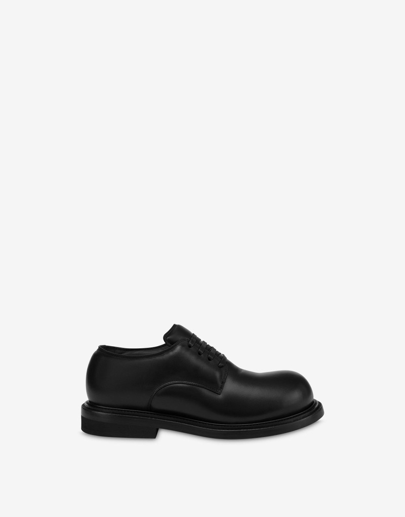 DERBY SHOES IN NAPPA LEATHER OLIVER 1