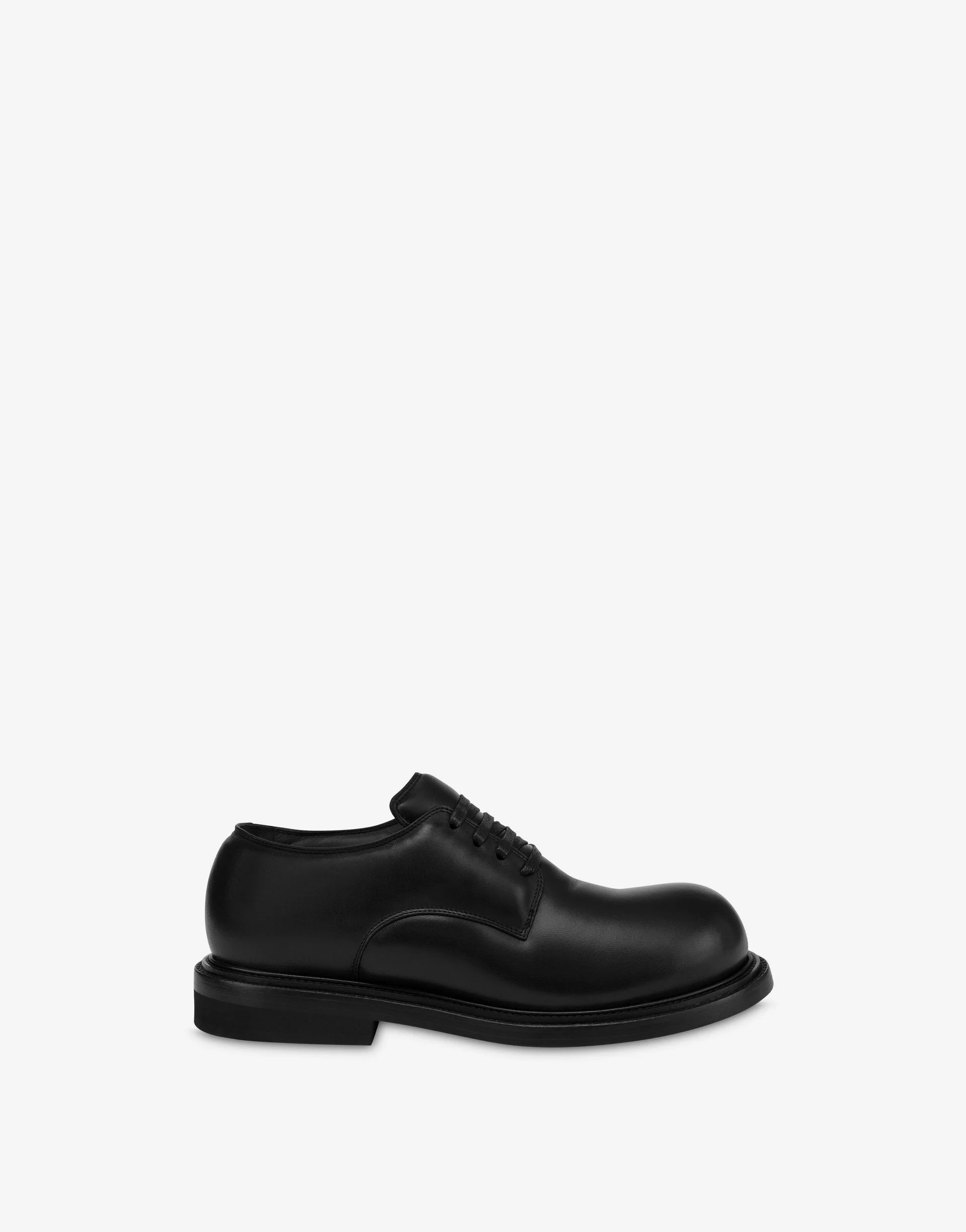 DERBY SHOES IN NAPPA LEATHER OLIVER - 1