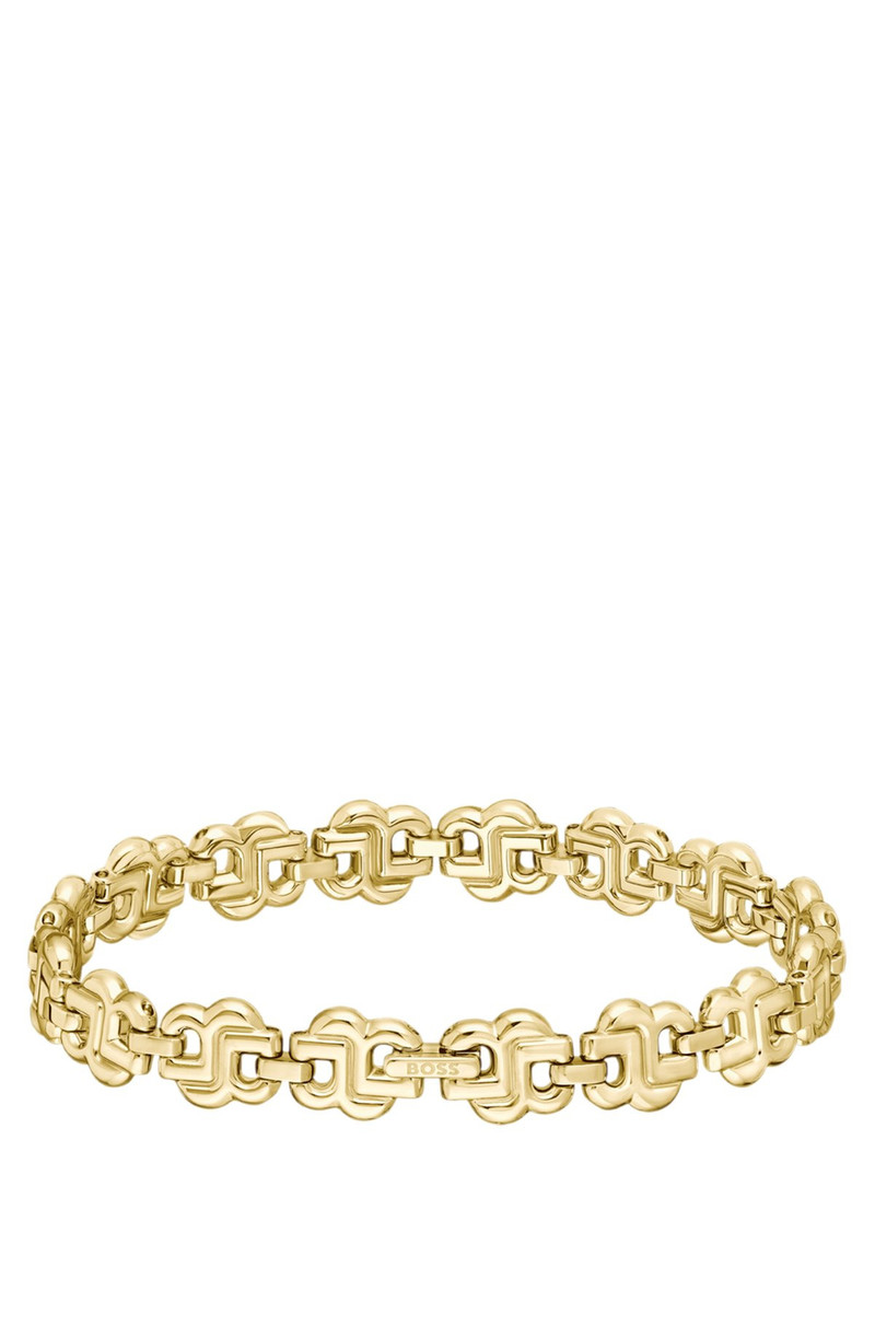 BOSS GOLD-TONE BRACELET WITH DOUBLE B MONOGRAMS outlook