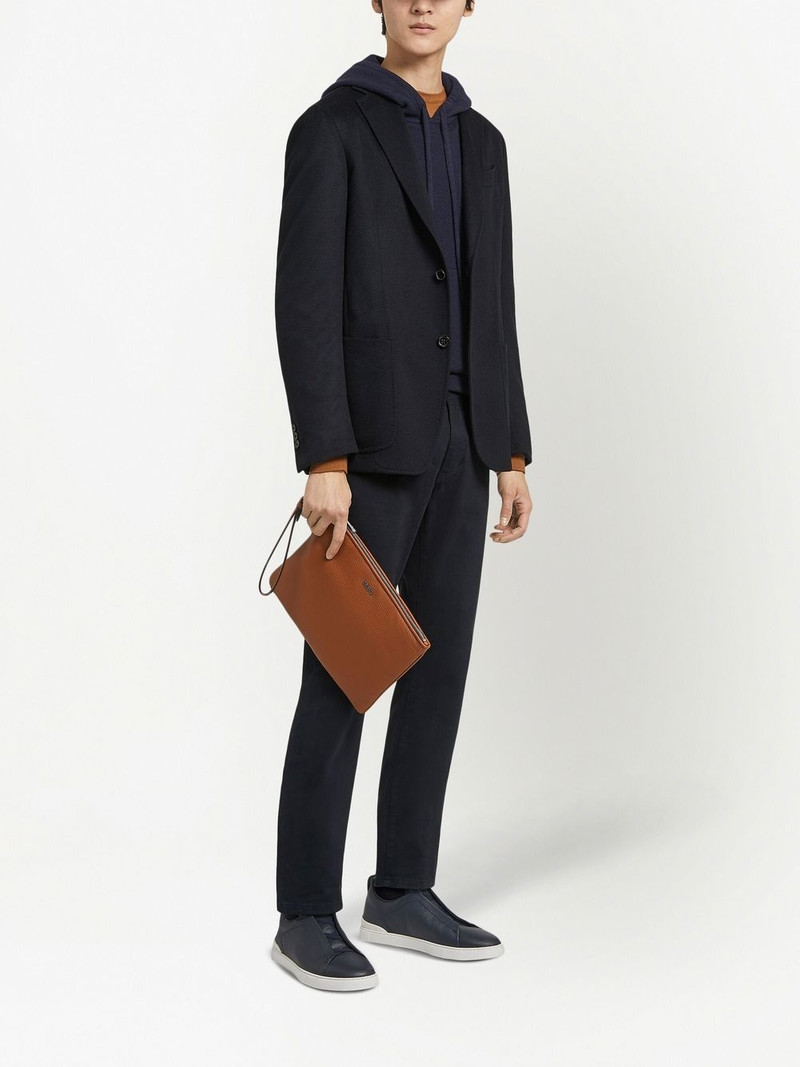 ZEGNA Oasi single-breasted cashmere blazer outlook