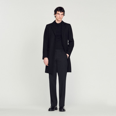 Sandro WOOL AND CASHMERE COAT outlook