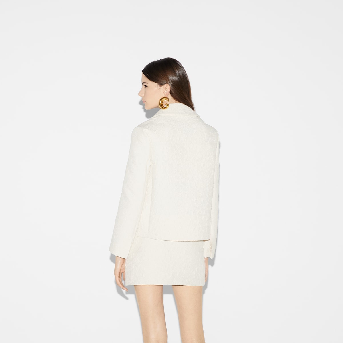 Textured cotton jacket - 4