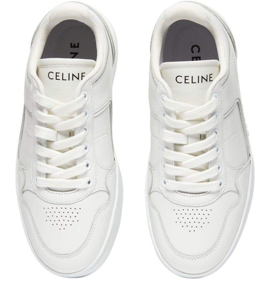 Ct-10 Celine trainer low lace-up sneaker in calfskin - 3