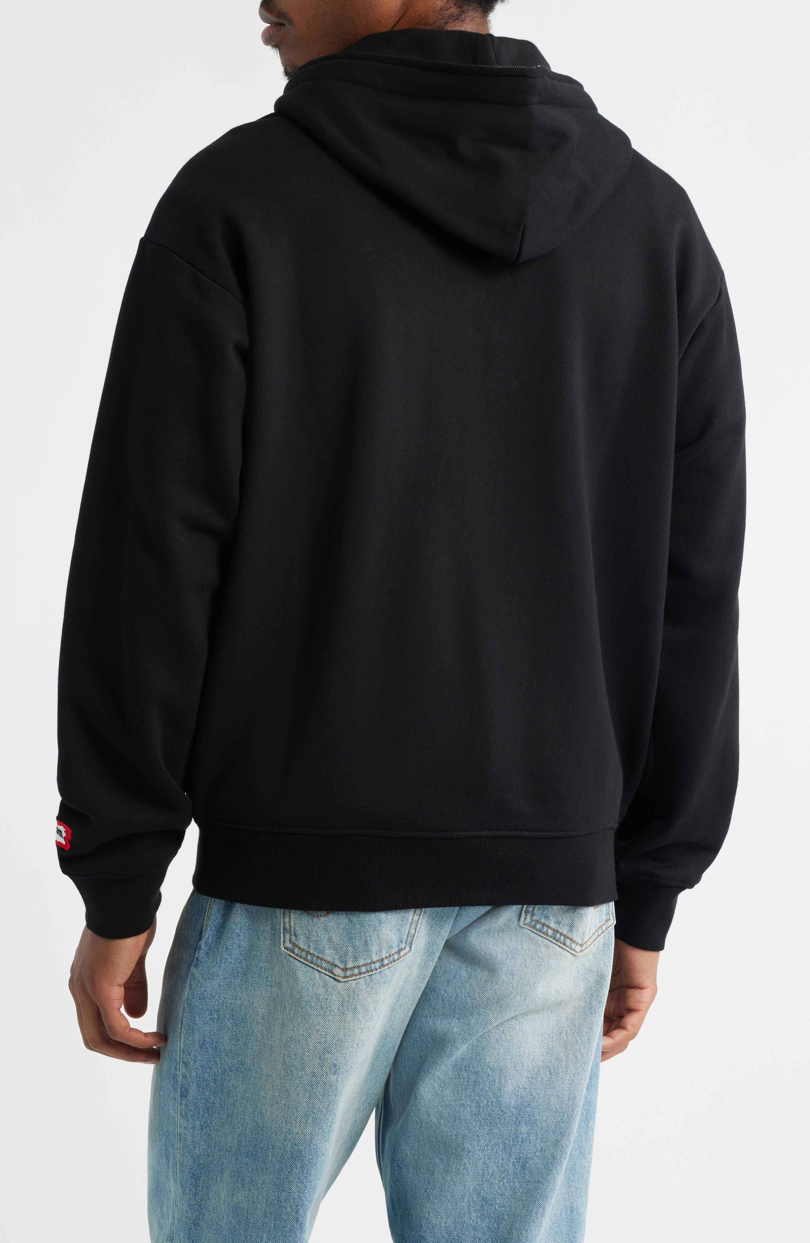 ICECREAM Scanner Graphic Zip Hoodie in Black at Nordstrom - 2