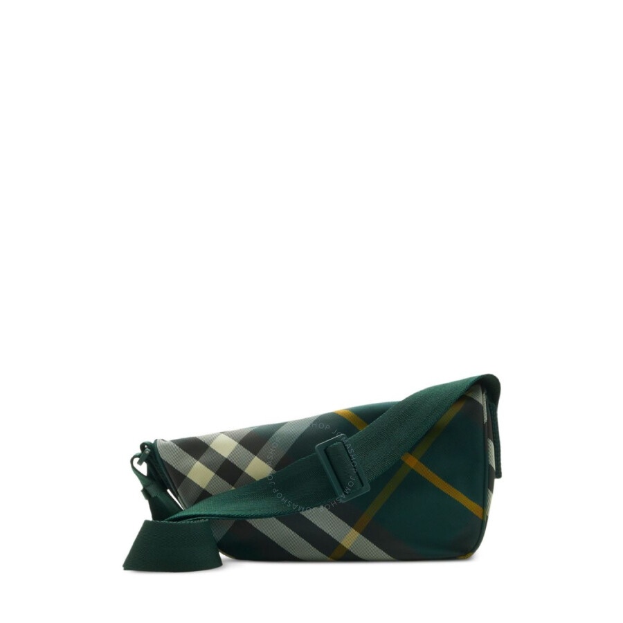 Burberry Shield Checked Crossbody Bag - 2