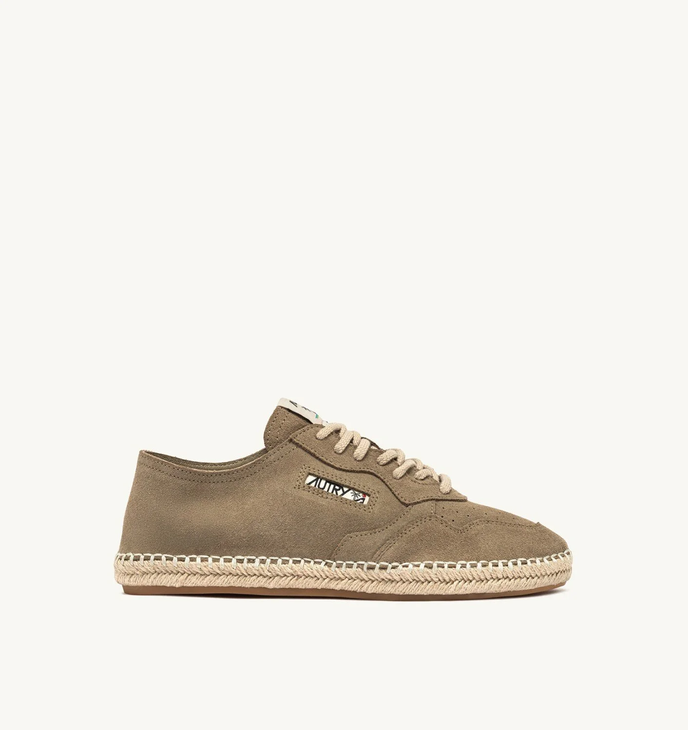 SANDY ESPADRILLES IN TAOS TAUPE SUEDE - 1