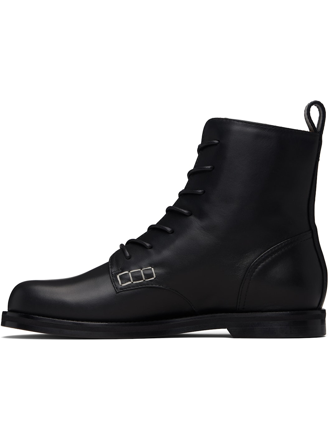 Black Loafer Boots - 3