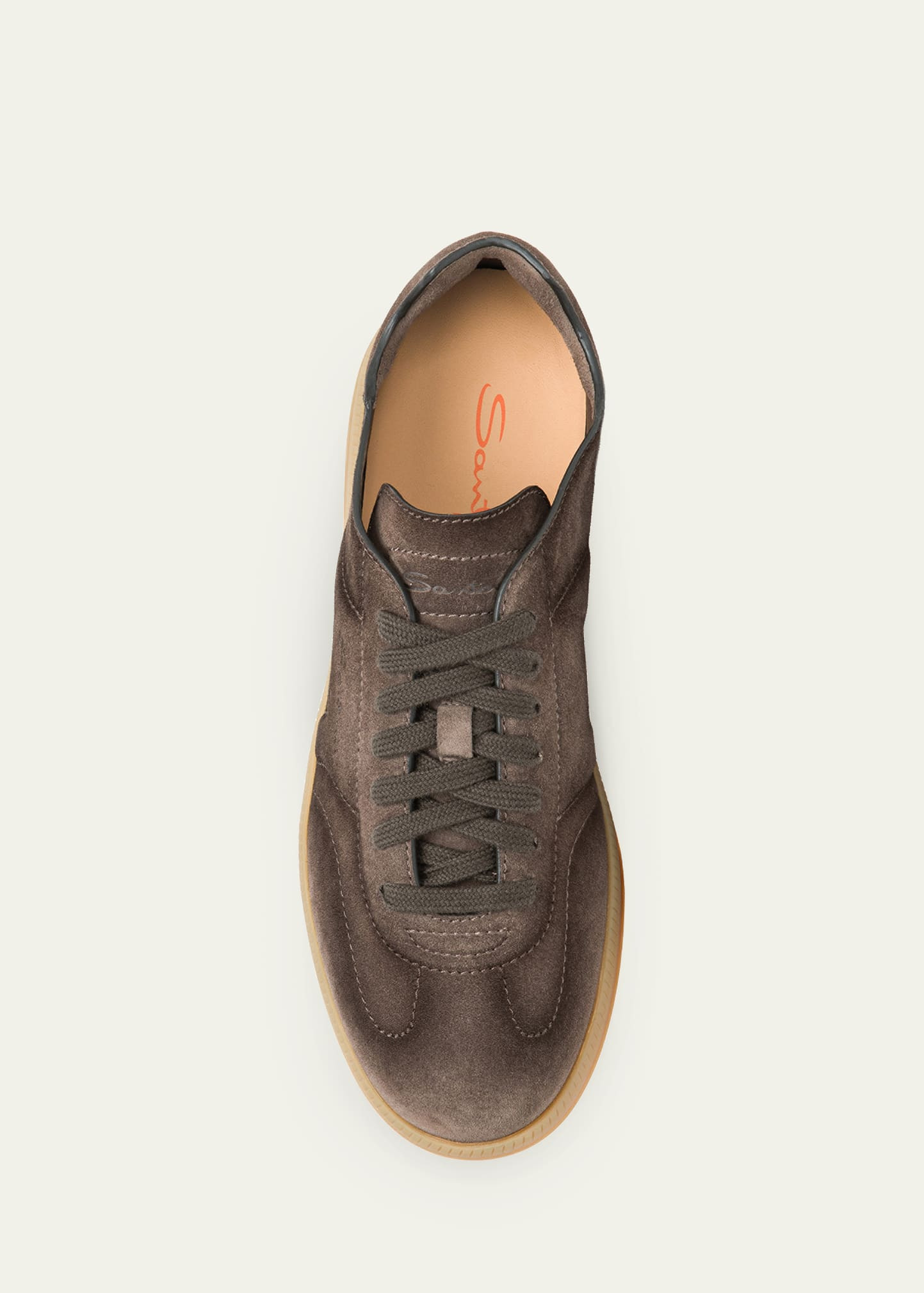 Men's Oly Burnished Suede Low-Top Sneakers - 3