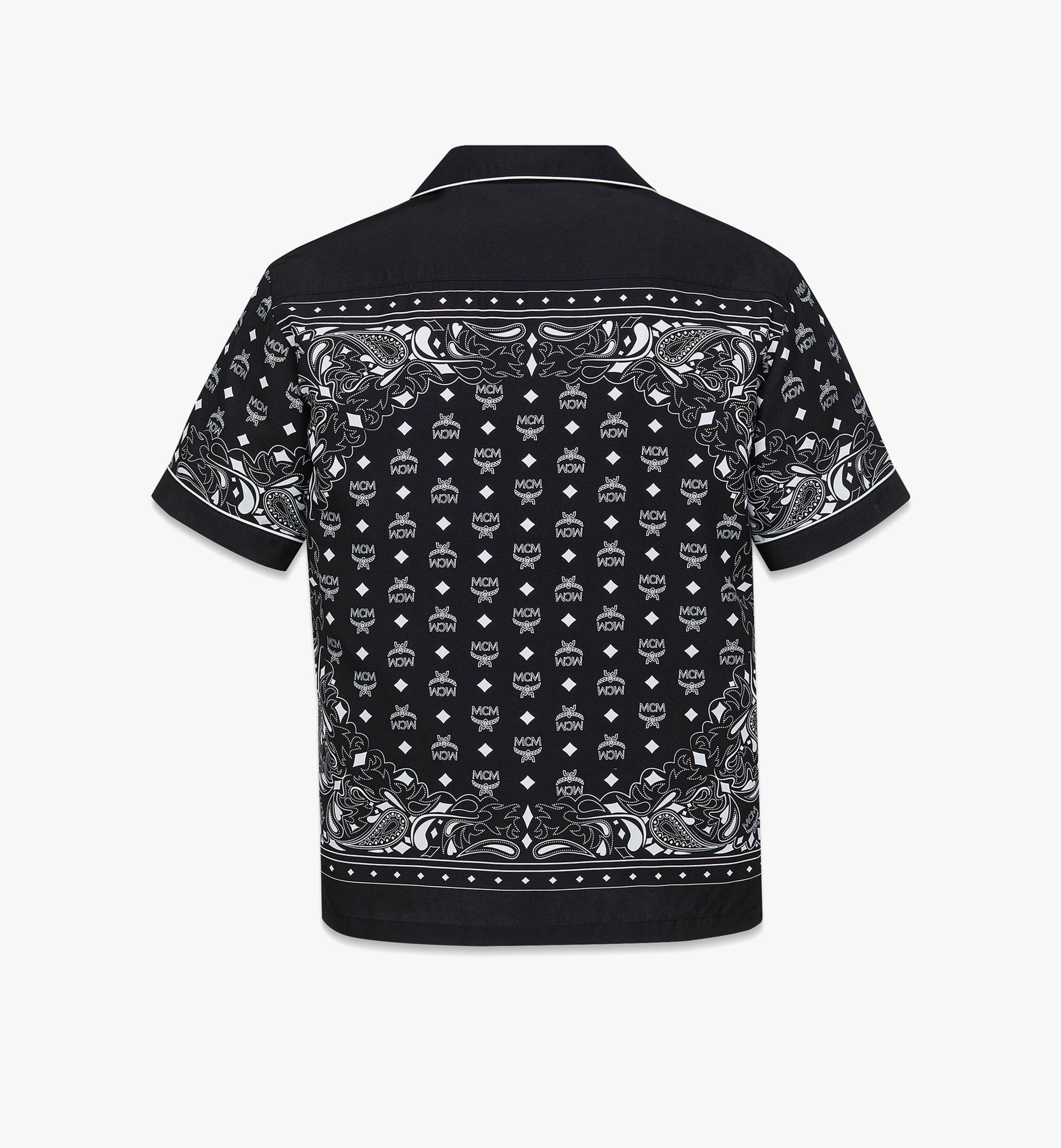 Bandana Monogram Print Shirt in ECOVERO™ - 3