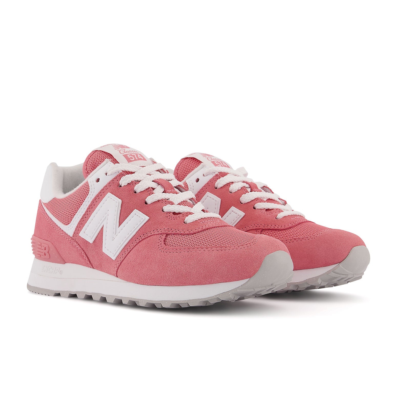 (WMNS) New Balance 574 Series V2 'Pink Blue' WL574FP2 - 2