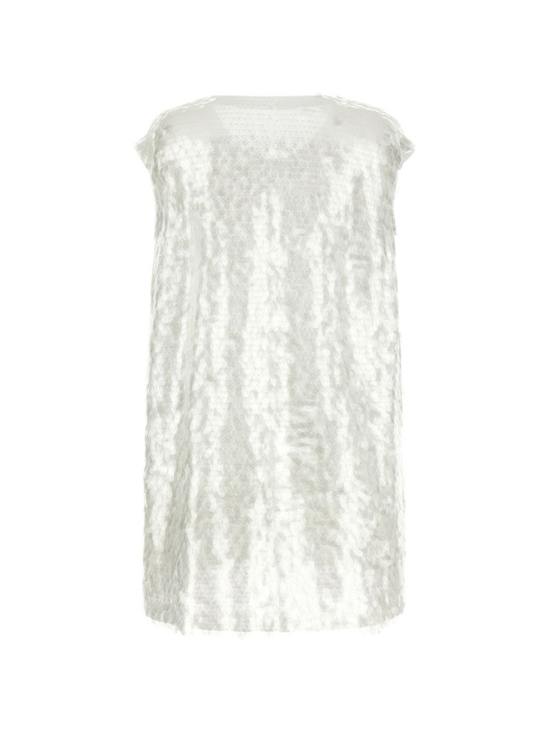 NORMA KAMALI Boyfriend sequin top outlook