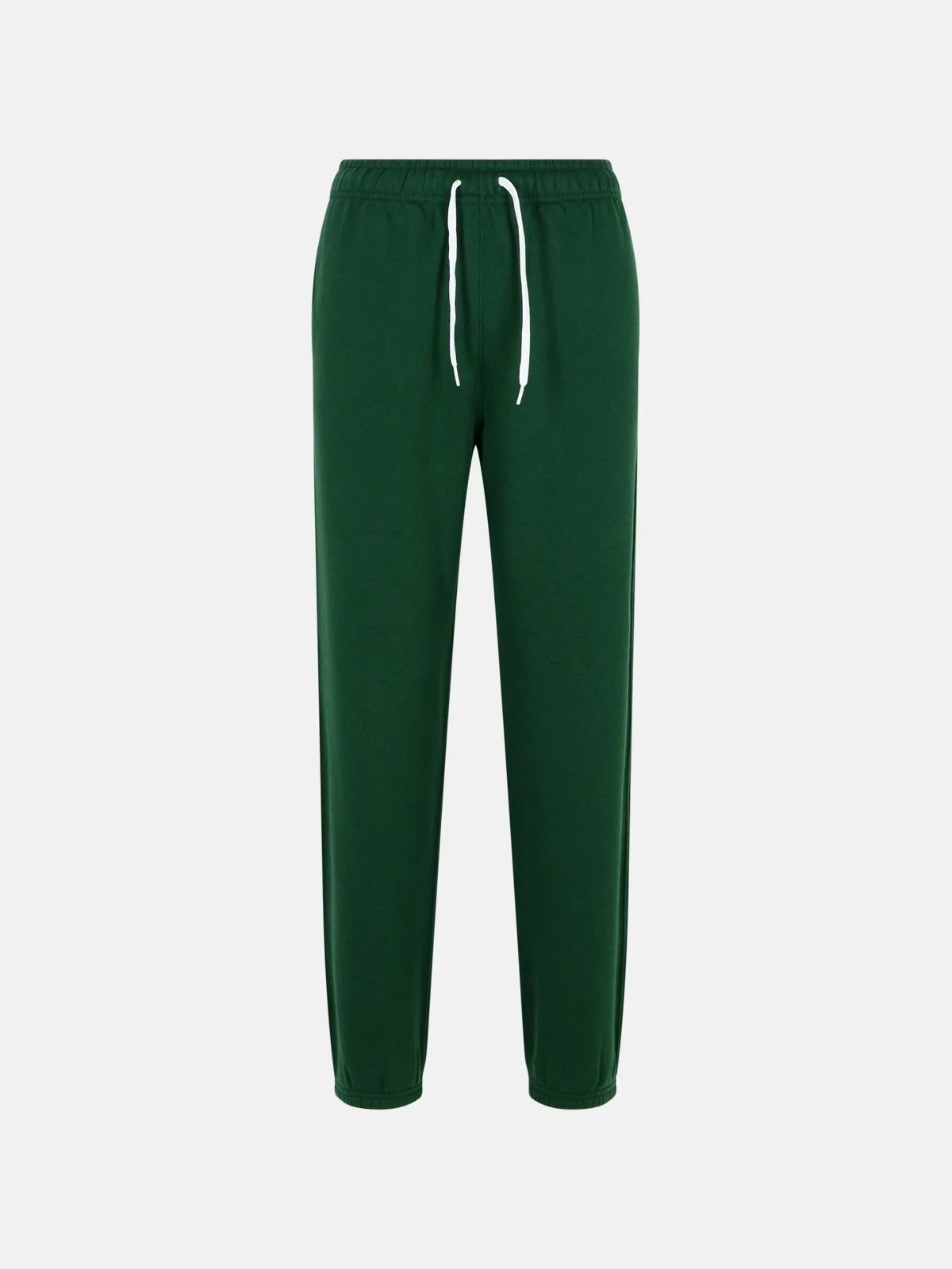 'JOGGER' GREEN COTTON BLEND PANTS - 1