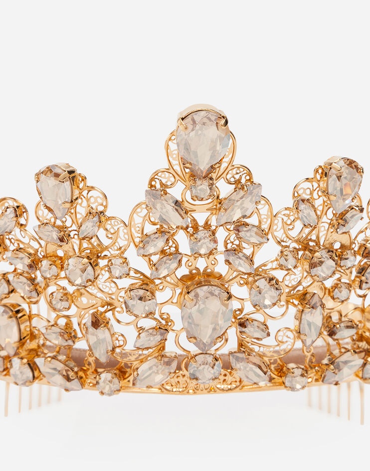 Tiara with rhinestones - 2