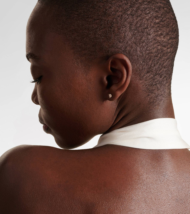 STONE AND STRAND 14kt gold earrings with diamonds outlook