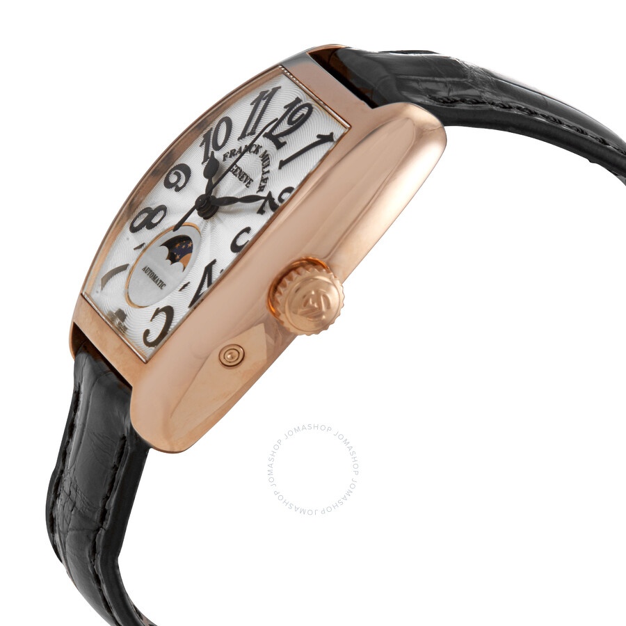 Pre-owned Franck Muller Curvex Silver Guilloche Pattern Dial Ladies Watch 7500 SC  AT F0 L - 2