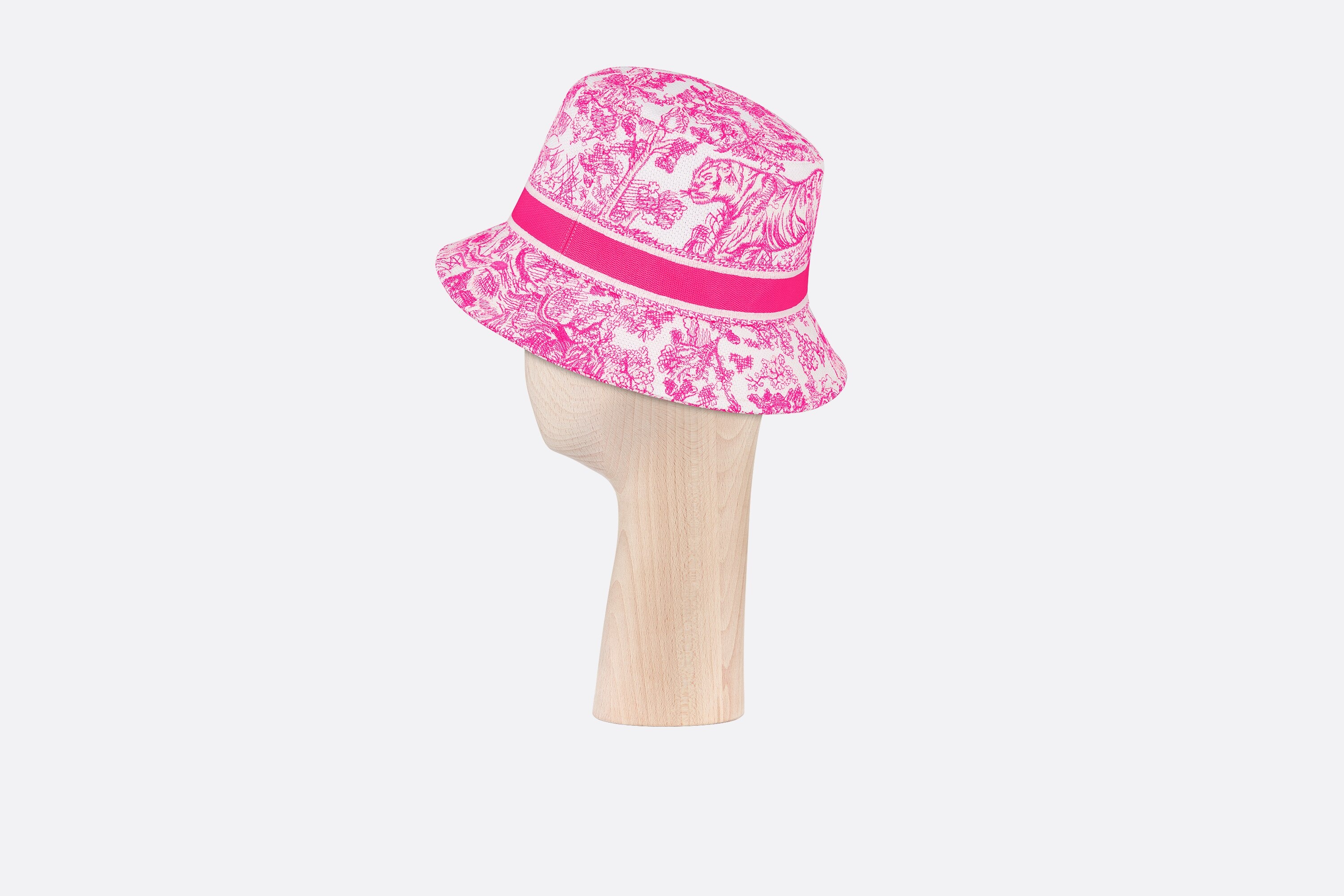 Dior Toile de Jouy Sauvage Small Brim Bucket Hat - 2