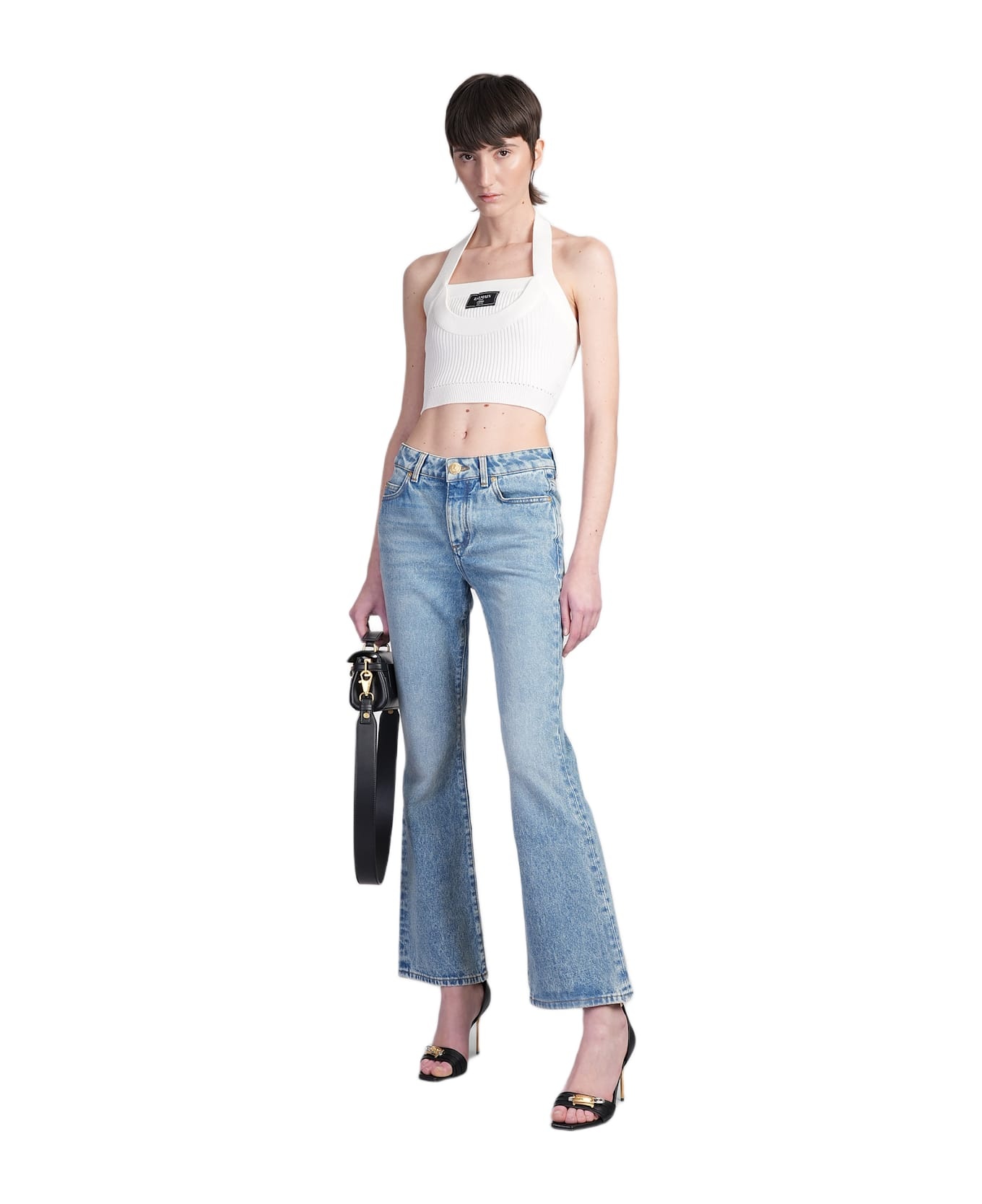 Jeans In Blue Cotton - 2