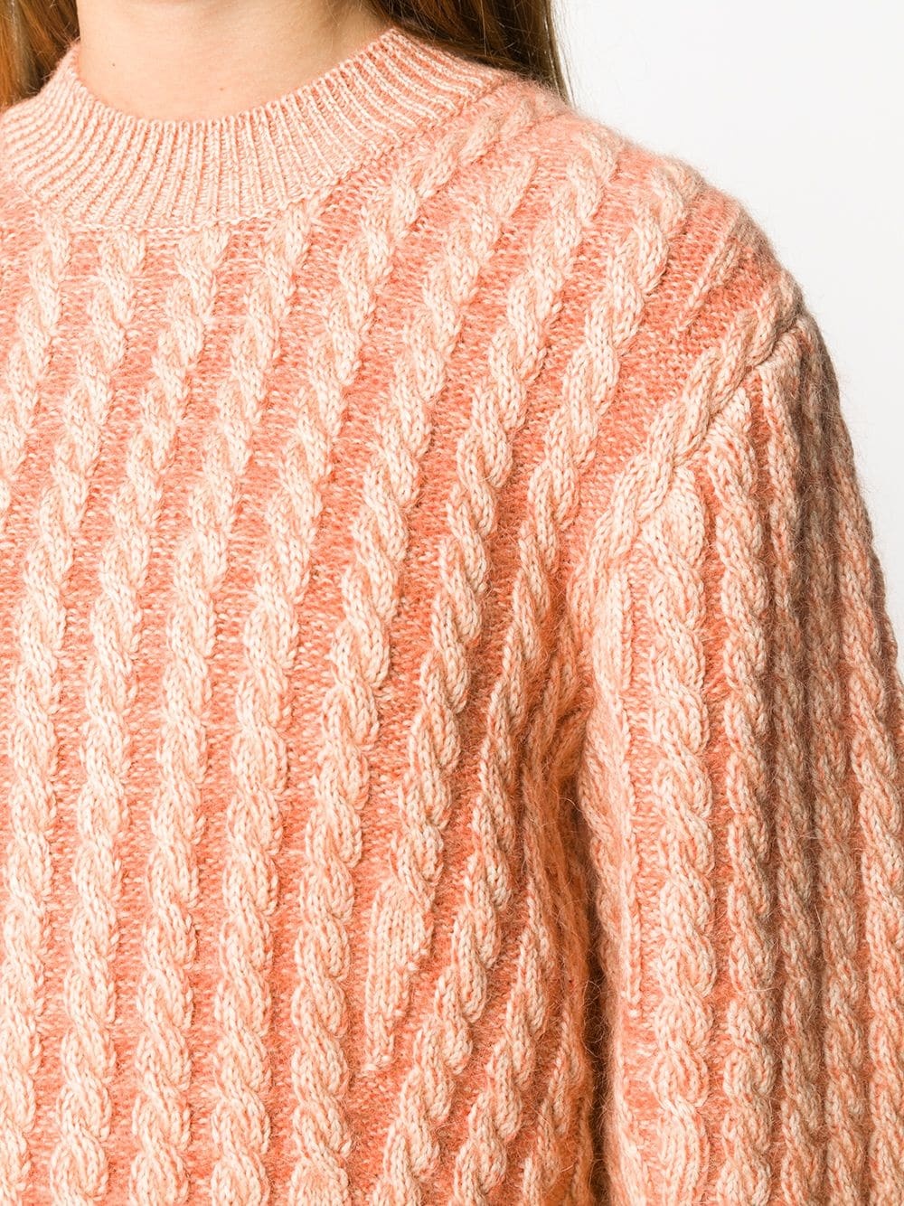 cable knit jumper - 5