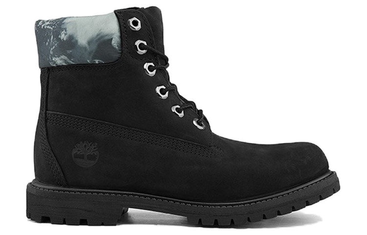 (WMNS) Timberland Premium 6-inch Waterproof Boot 'Black Nubuck' A2ESH - 2