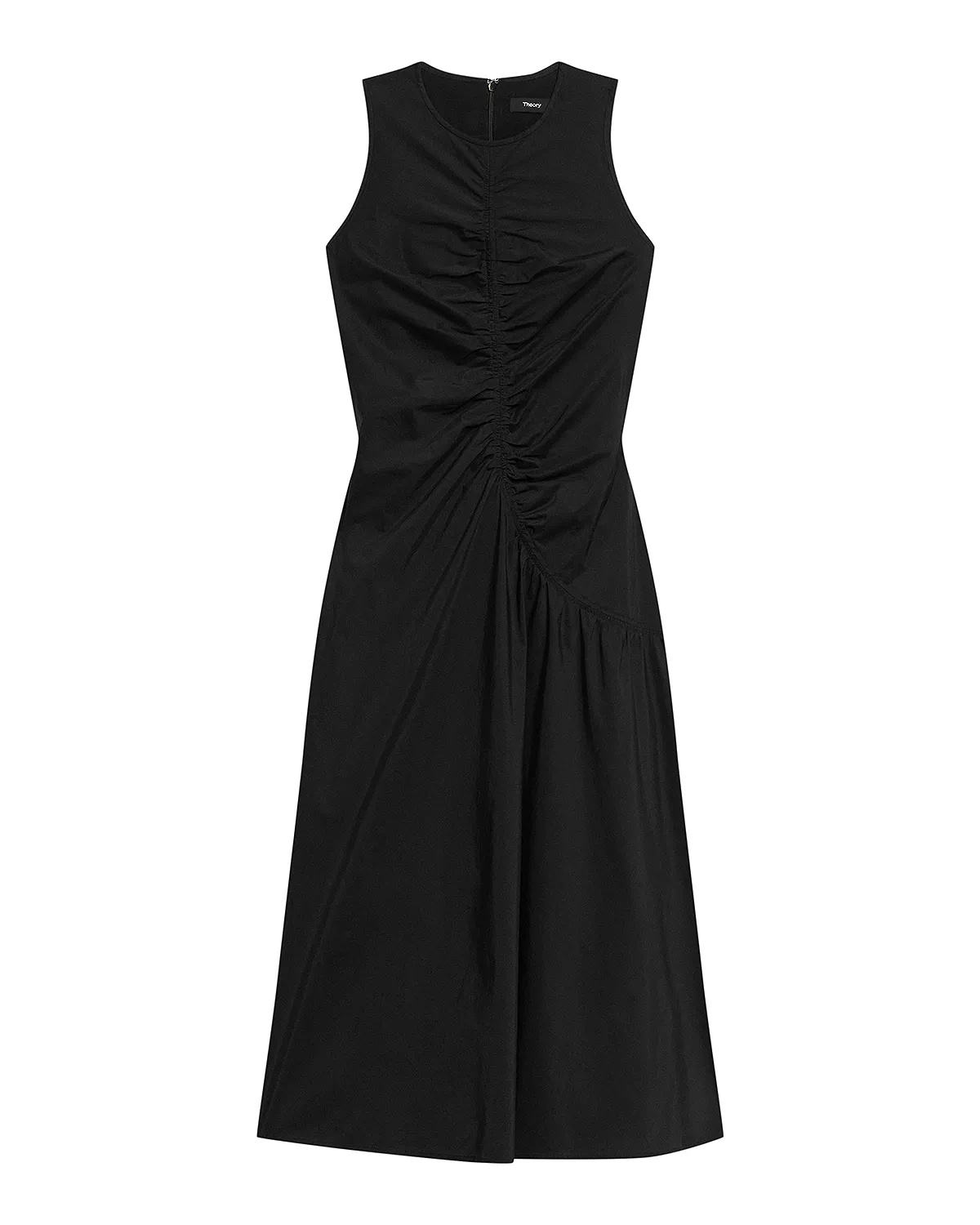 Ruched Sleeveless Dress - 7