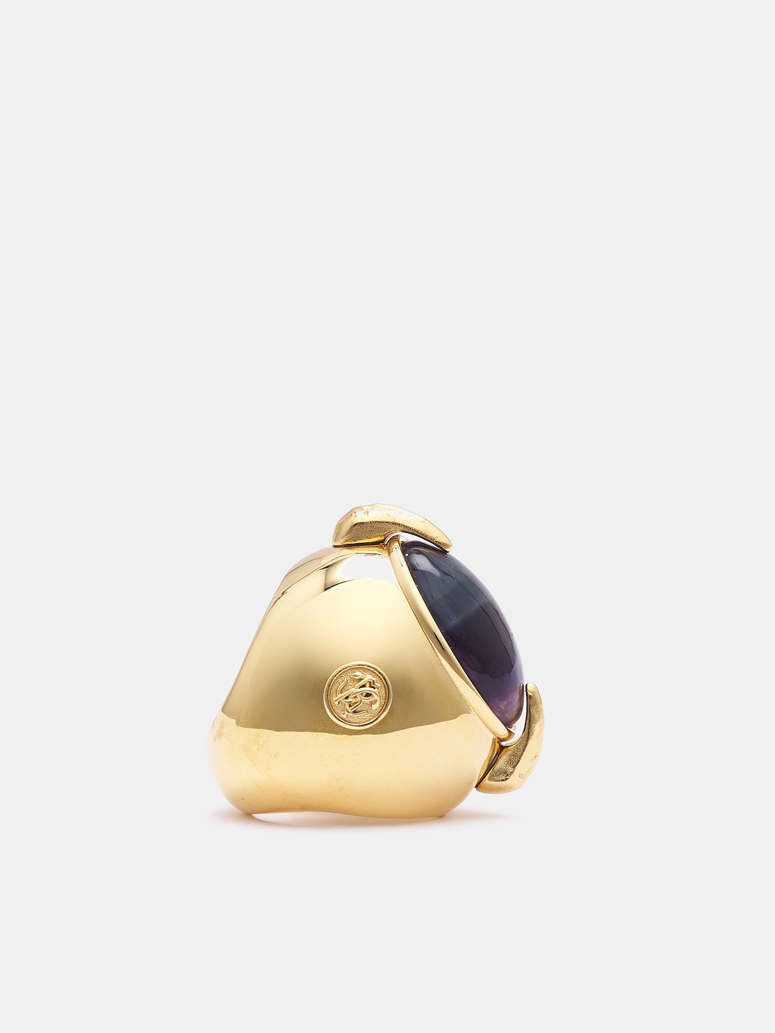 Oval Gemstone Ring - 4